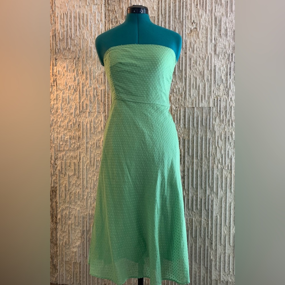 J. Crew Strapless Cotton Dress